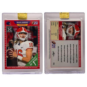 2021 Leaf Pro Set Prospect  /56111 Trevor Lawrence #PS1 Rookie Card (RC)